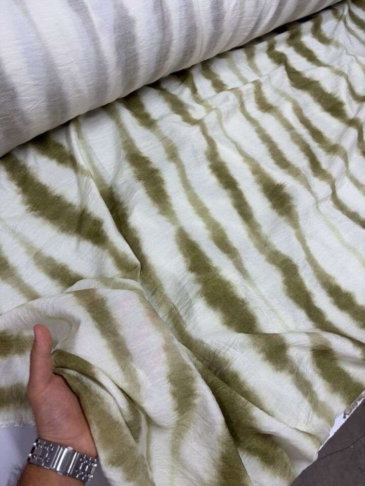Zebra Desen Mango Kumaş