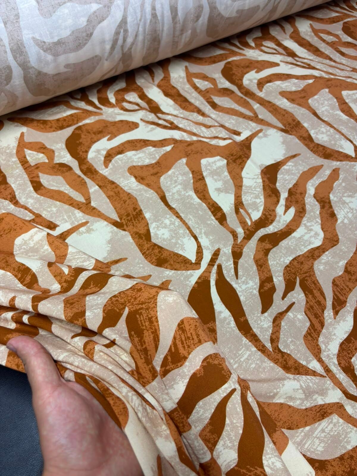 ZEBRA DESEN ÇİFT EN VİSKON